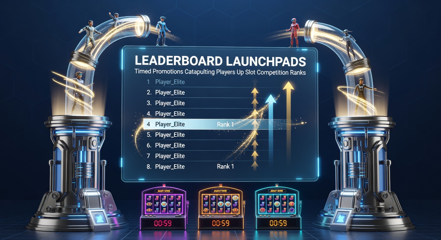 Dynamic screenshot of a mobile slot leaderboard during a timed promotion, showing real-time rank updates and player avatars racing upward