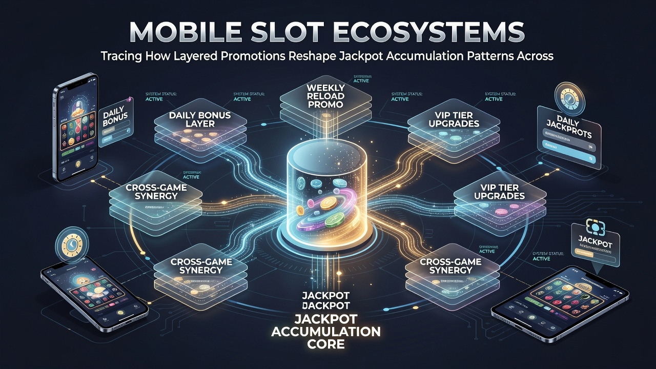 Data visualization of jackpot accumulation curves influenced by layered mobile promotions over multi-hour sessions