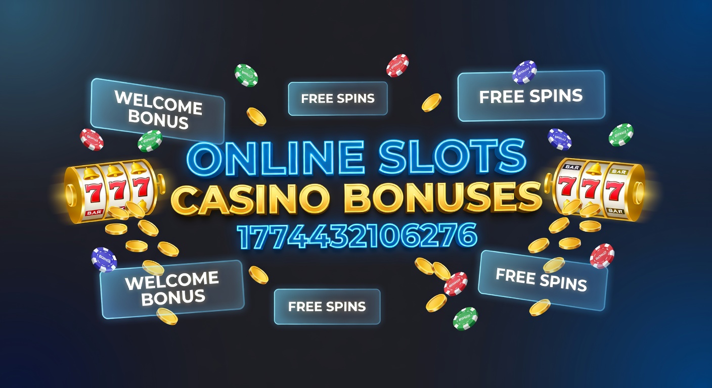 Vibrant display of online slot reels exploding with bonus symbols, free spins, and jackpot multipliers highlighting casino promotions
