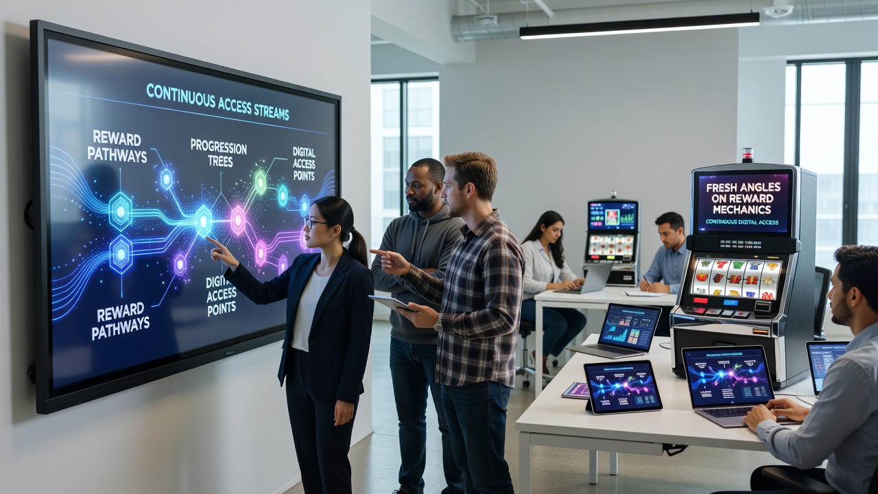Detailed view of slot reward analytics dashboard displaying payout patterns and session metrics from continuous digital access