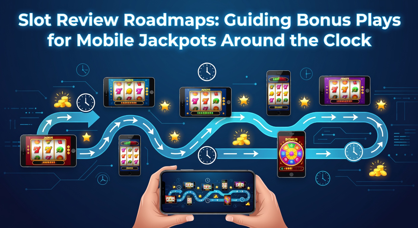 Visual roadmap charting slot reviews, bonus triggers, and escalating mobile jackpots with timelines for 24/7 play