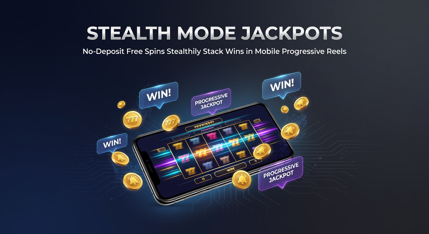 Close-up of progressive jackpot exploding on a mobile device with cascading free spin symbols and coin stacks illustrating stealth win accumulation