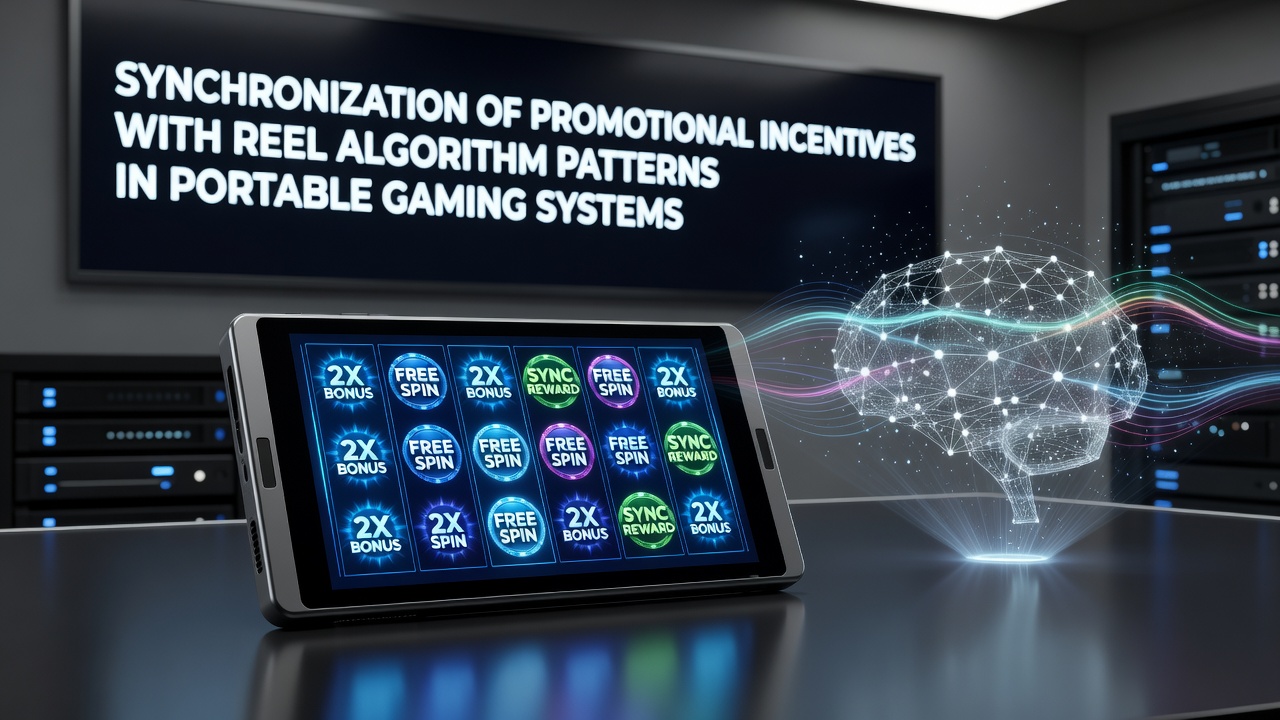 Mobile gaming interface showing synchronized reel patterns and bonus indicators on a portable device